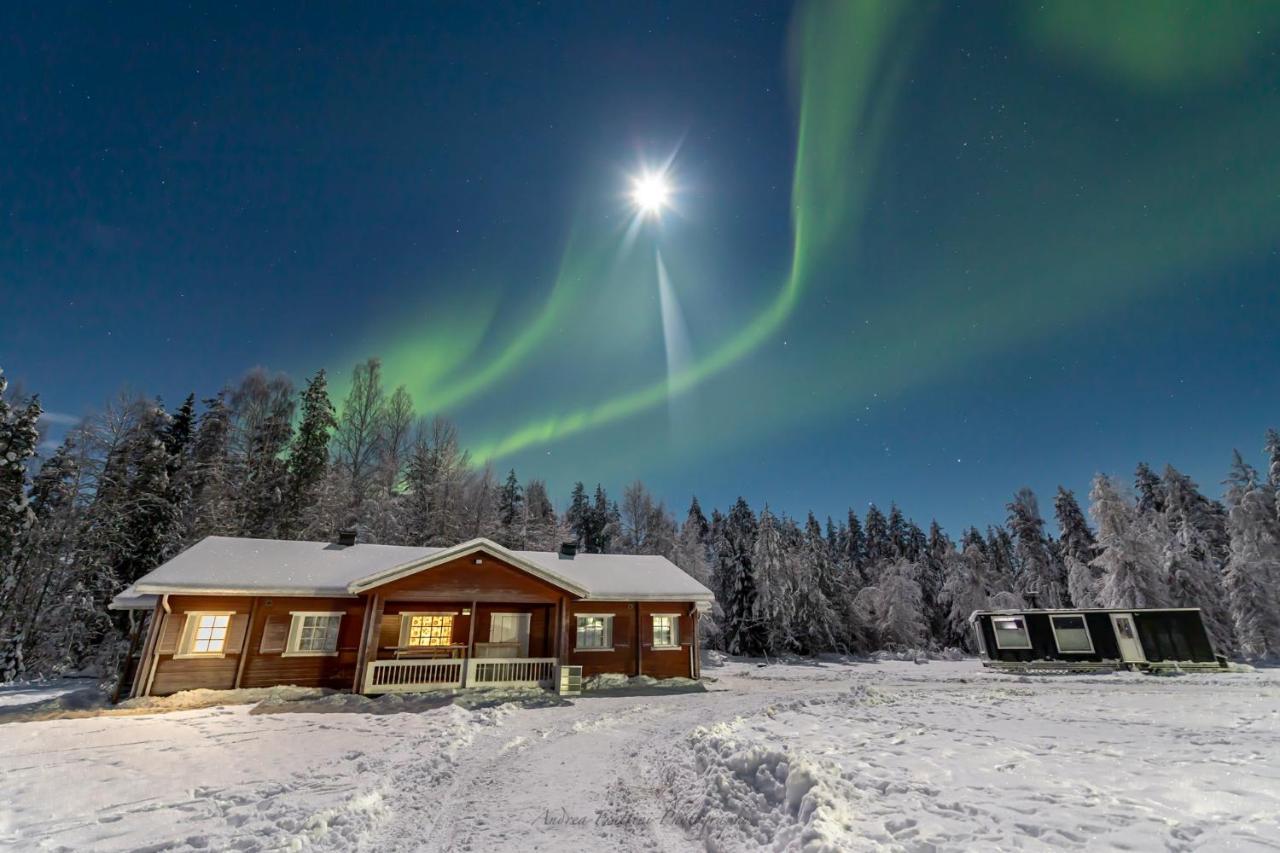 Old Pine Husky Lodge Sompujarvi Exterior foto
